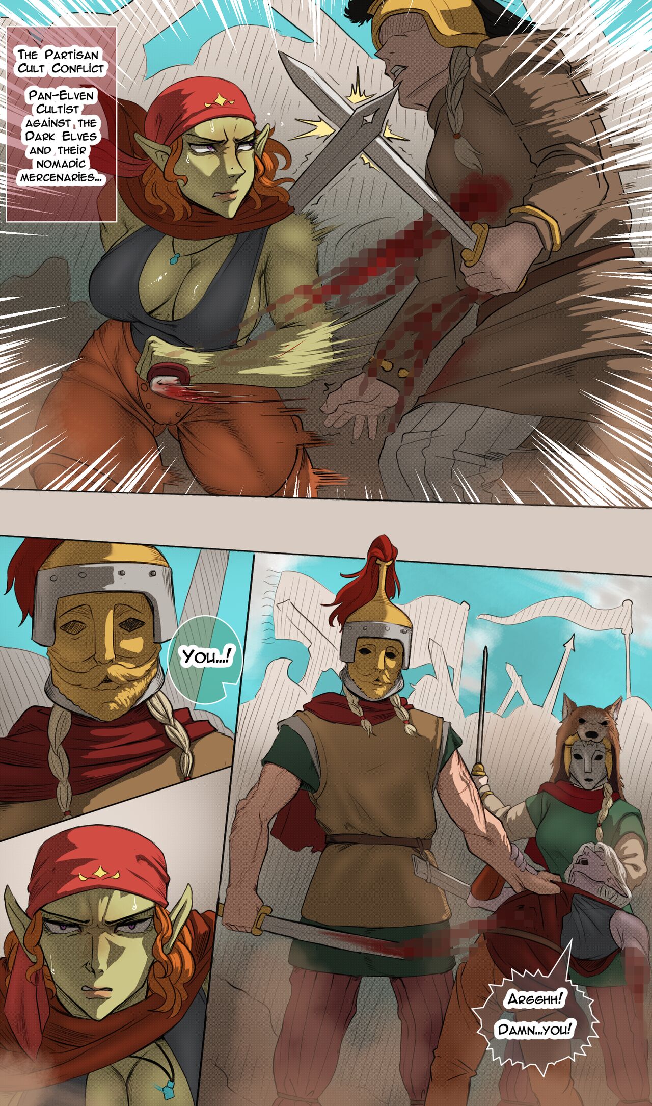 My Partisan Elven Girl page 1 full