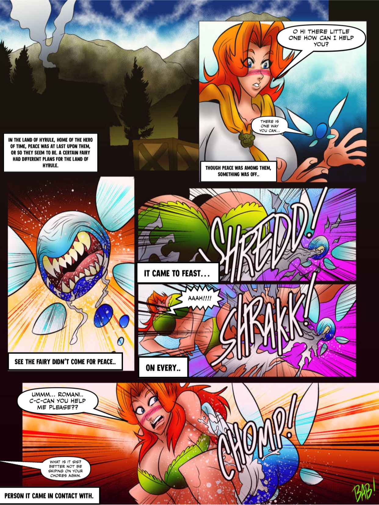 Hunger in Hyrule page 1 full