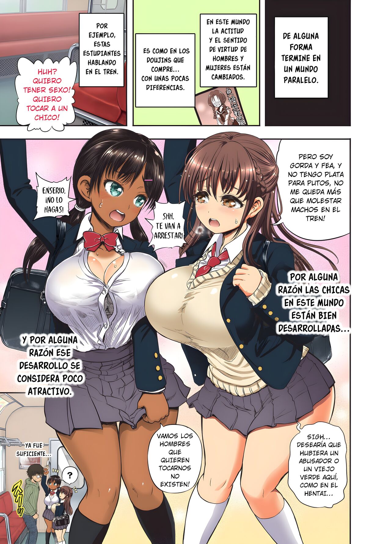 Teisou Gyakuten Goudou | Mundo paralelo - castidad inversa page 2 full
