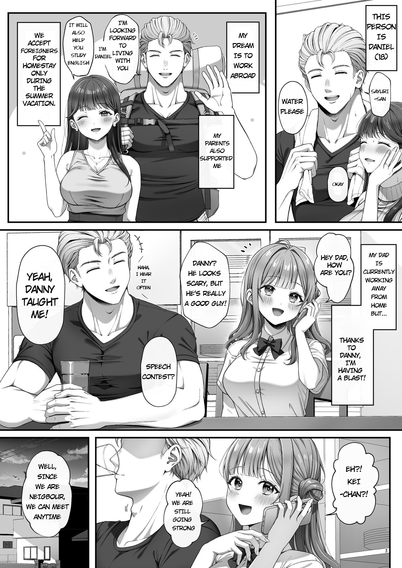 Summer Time Homestay ni Kita Dekachin Ryuugakusei ni Kaihatsu sareta Shojo page 5 full