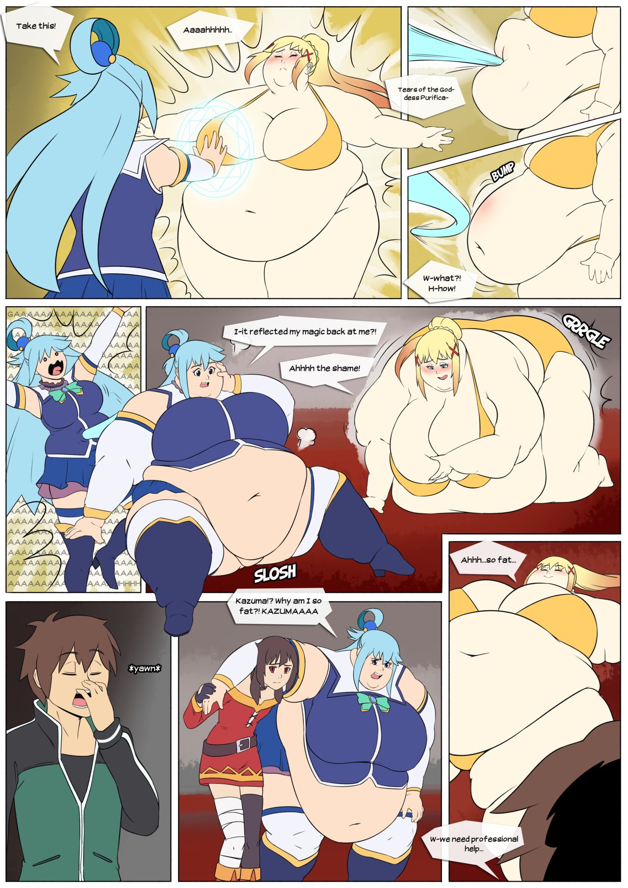Darkness Meets Fatness page 9 full