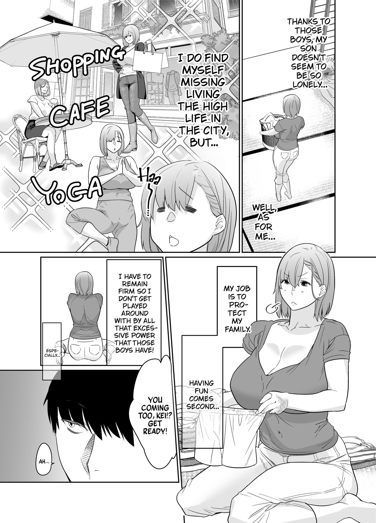 Natsu, Inaka. Tomodachi no Hahaoya to Amaku Tokeyuku Atsui Sex | Rural, Summer. Hot Sweet Sex with My Friend's Mom page 5 full