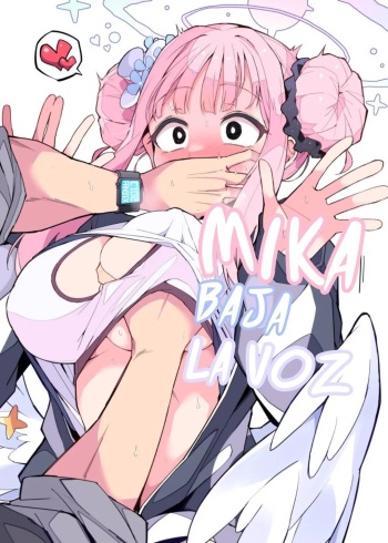 (C102) [Miracle Burn (Himiya Zyo-zu)] Mika, Koe Osaete. (Blue Archive) [Spanish] cover