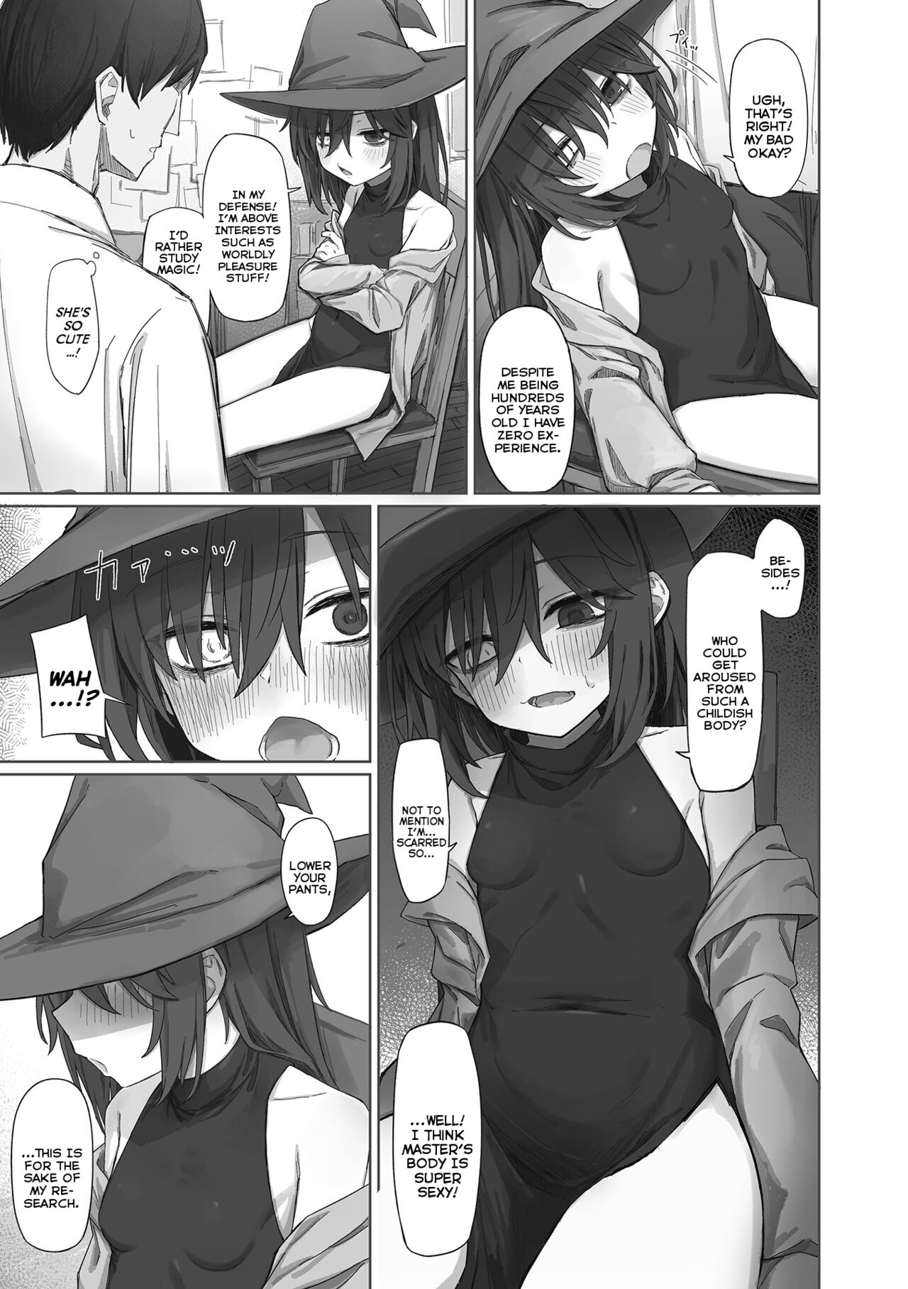 Kizumono Majo wa Deshi ni Amai | The Scarred Witch is Indulgent With Her Apprentice page 3 full