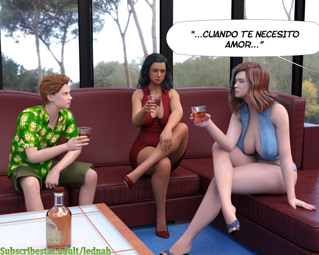 Las Aventuras XXX Dennis Sanchez - 6. Visita a la Sexologa 3 page 9 full