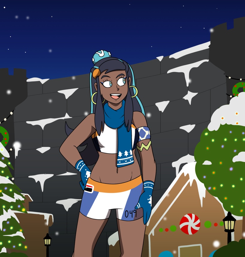 Gingerbread Village - Nessa page 1 full