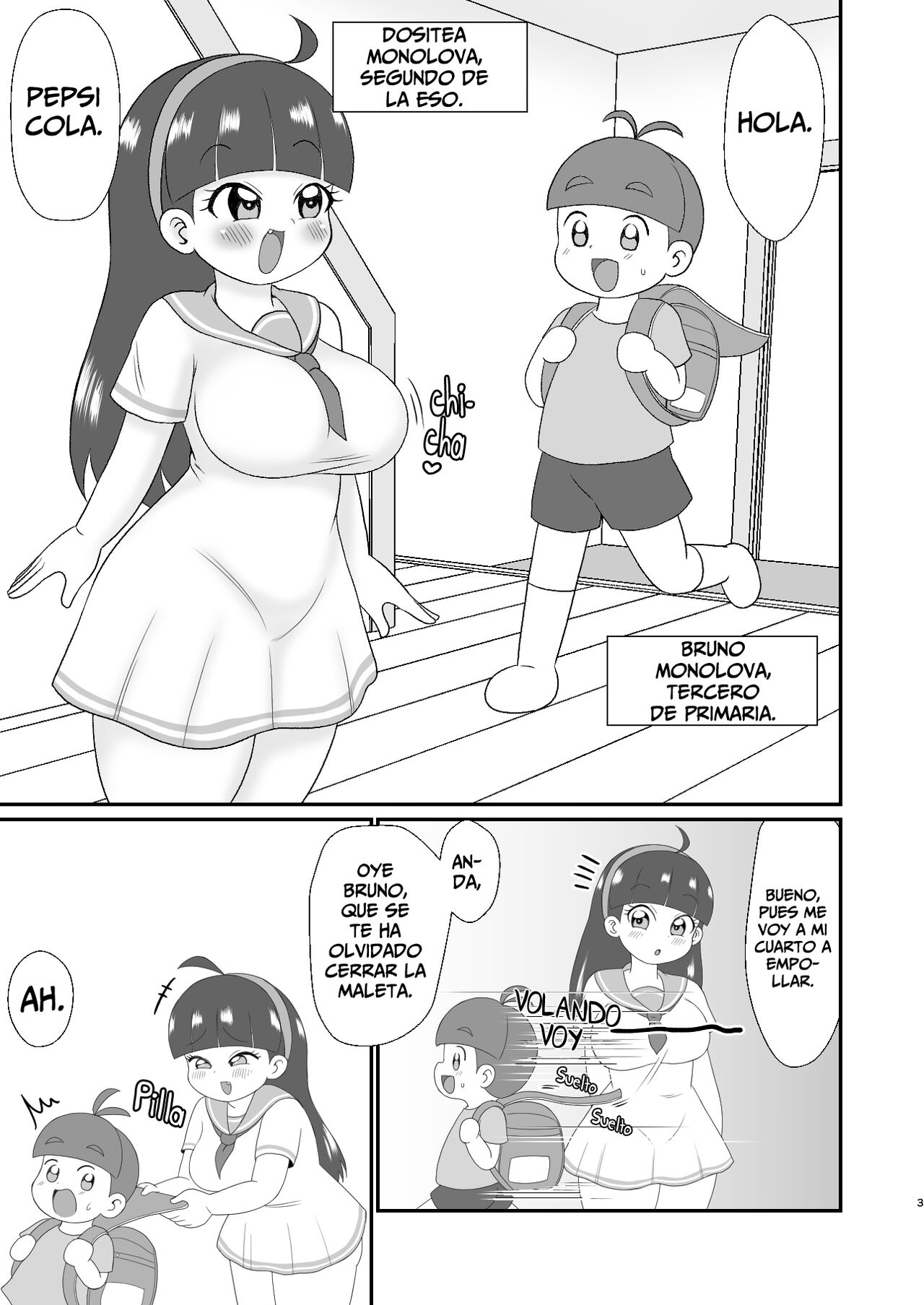 Monolo: El Mono SuperDotado - Etemaru-kun page 2 full