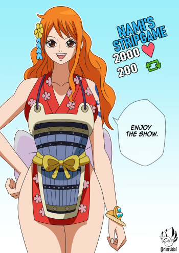 [NinRubio] Nami's Stripcase (One Piece) [English] cover