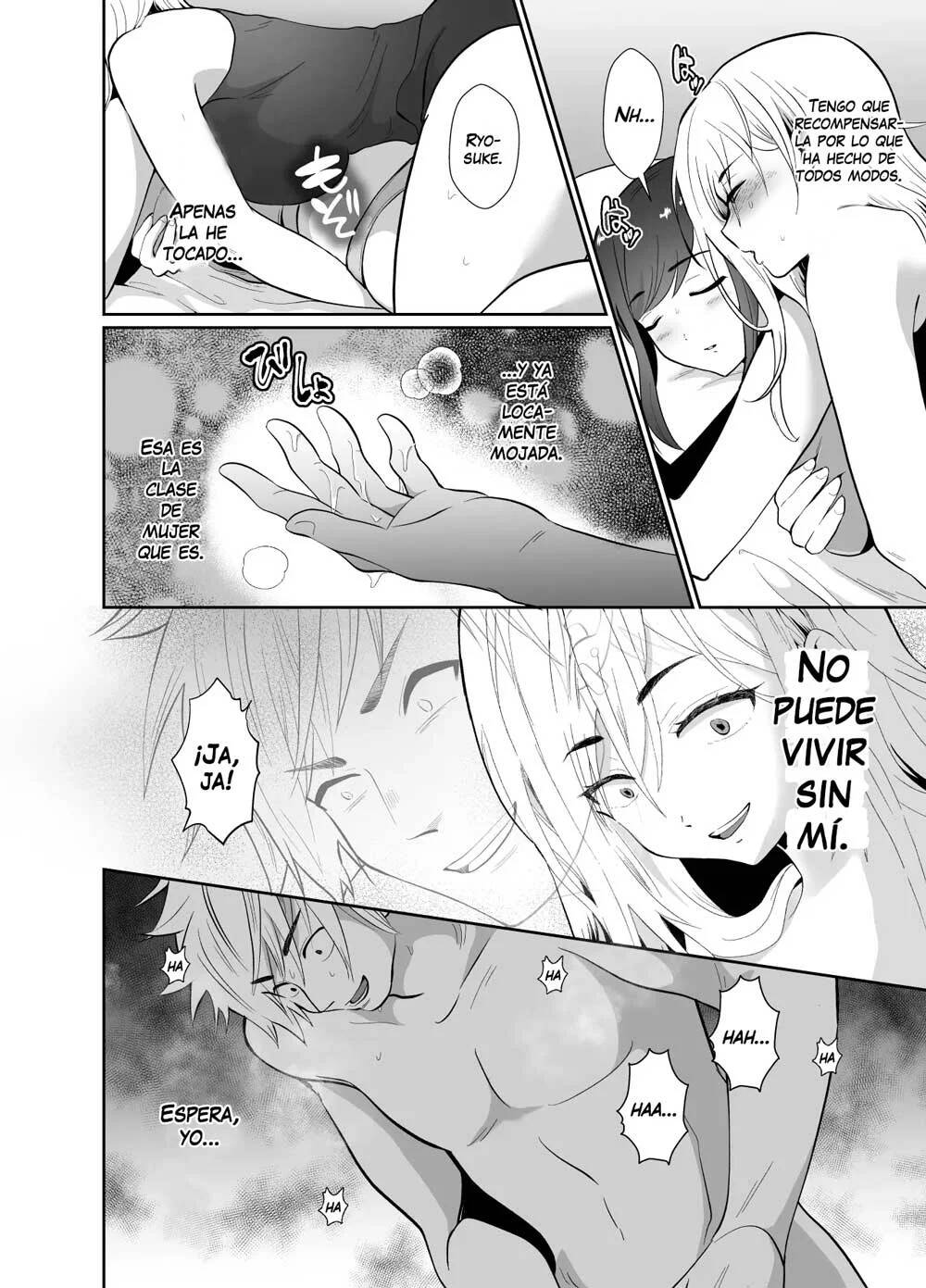 Uwakisyou no Otto ni Seitenkan Kusuri o Nomase Tsuzuketa Kekka 2 | Los resultados de hacer que mi marido adúltero beba continuamente una droga que modifica el género 2 page 12 full