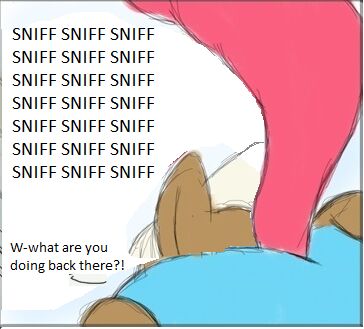 Sniffing Mrs. Cupcake Lickety Split page 7 full