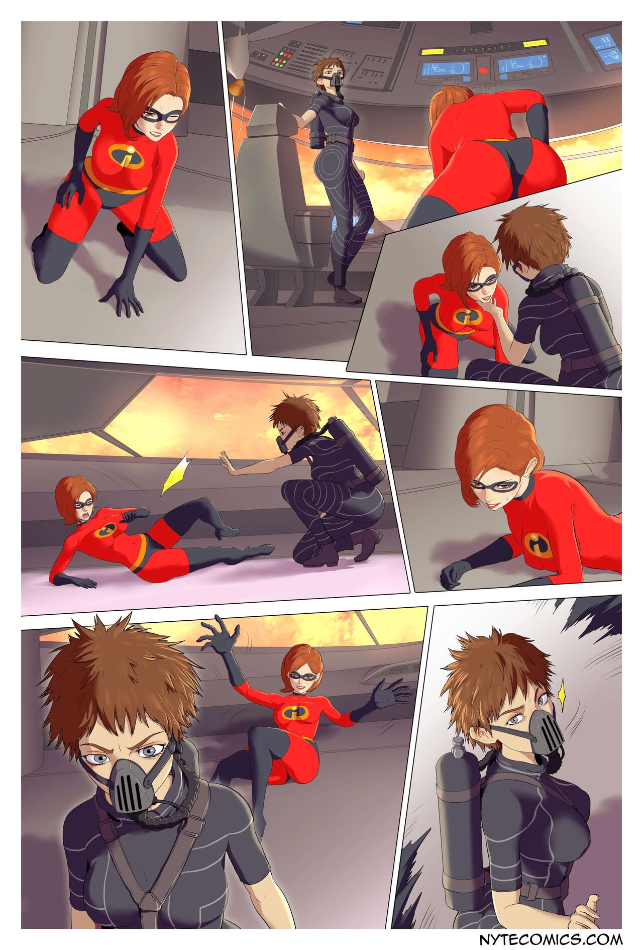 Pixar Series: Elasticgirl page 11 full