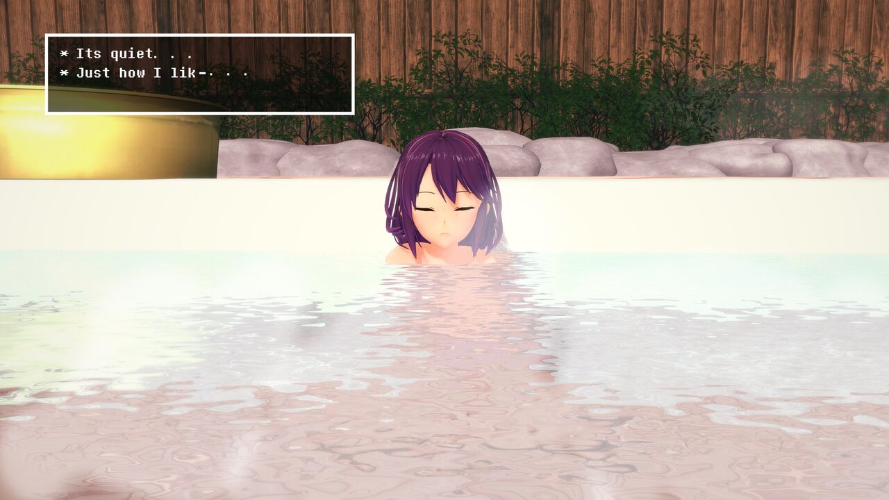 Hot Spring with Frisk and Chara page 2 full
