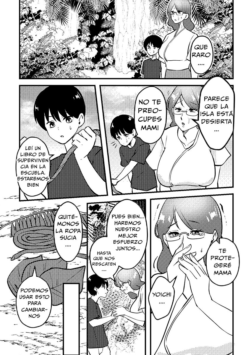 Mama to Musuko ga Mujintou de Love Love Sex suru Hanashi page 4 full
