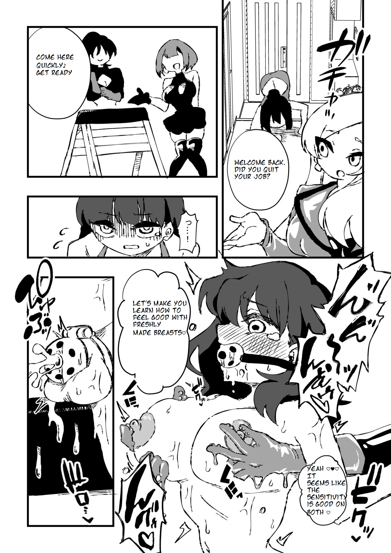 Shussho Shita Moto Shuujin ni Sakaurami Choukyou Sareru Hanashi Kouhen | Being Trained by Ex-Criminals Released from Prison with a Grudge Part 2 page 12 full