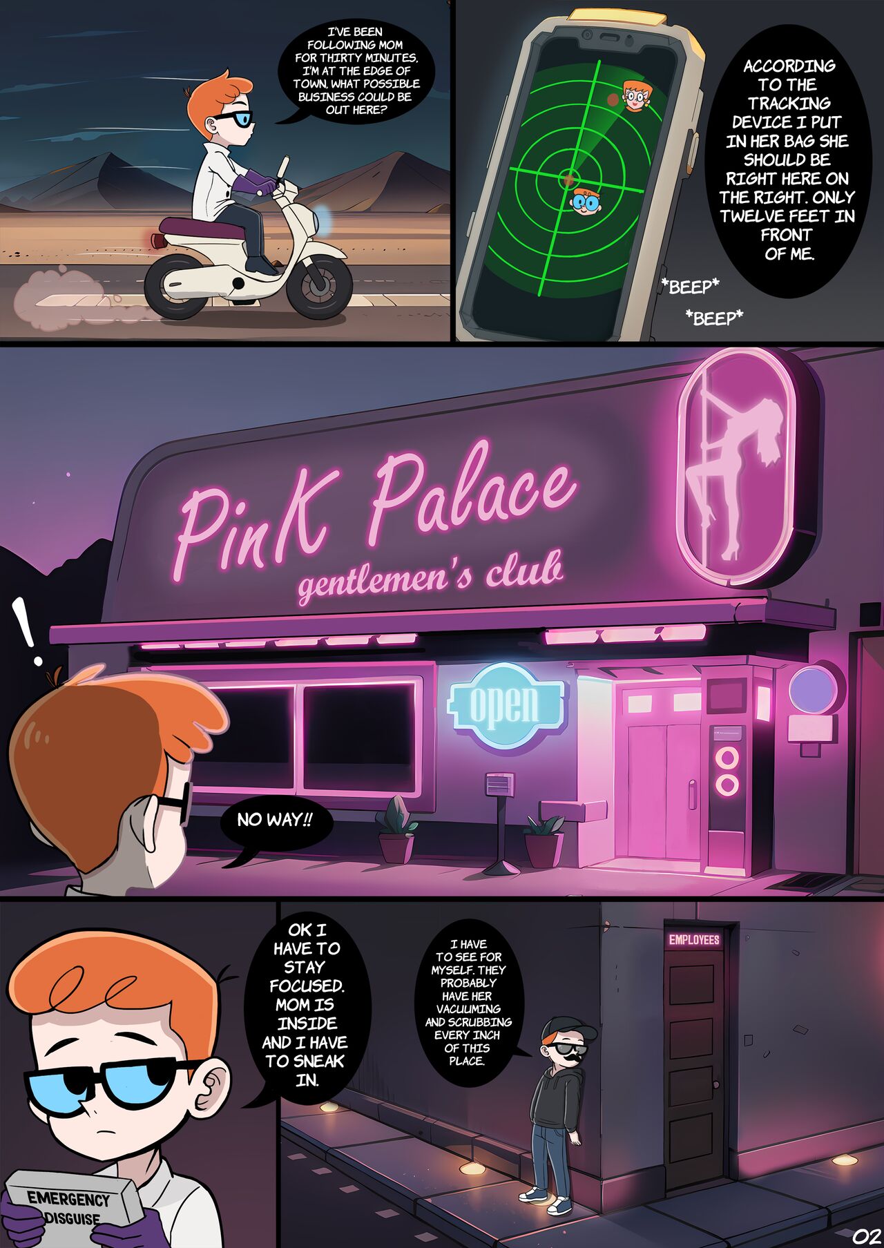 Dexter's Mom: Deep Cleaning page 4 full