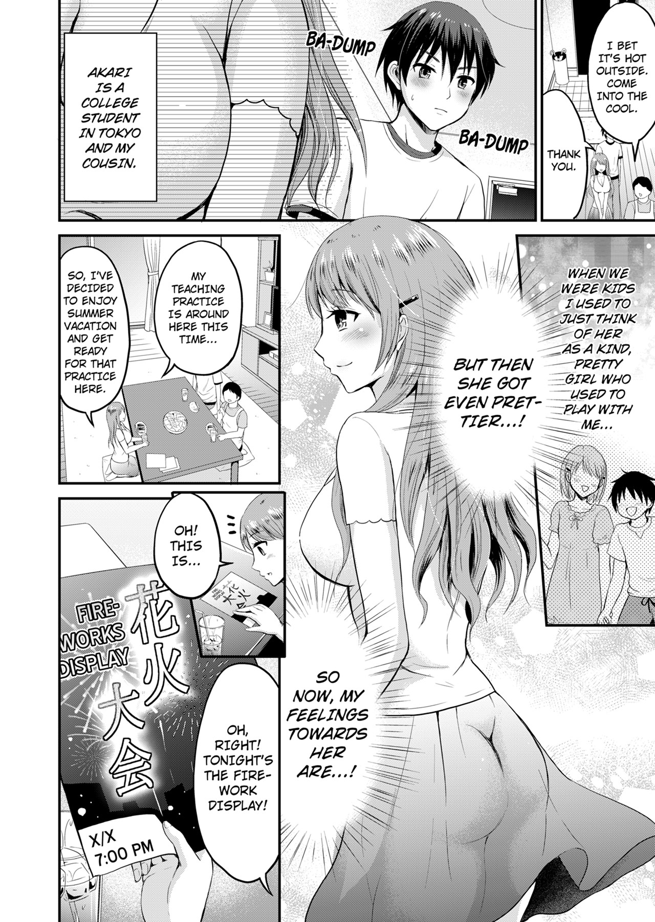 Koibito no Furi Shite Tara, Iki Goe ga…. Yukata Sugata no Kyonyuu Oneesan ni, Tamarazu Sounyuu 1 I Can’t Stop Myself From Penetrating My Big Boobed Older Female Cousin 1 page 3 full