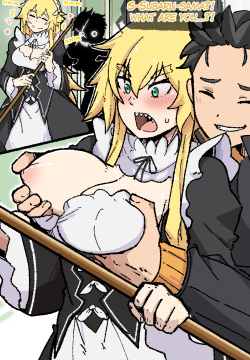 A normal day of work for Frederica