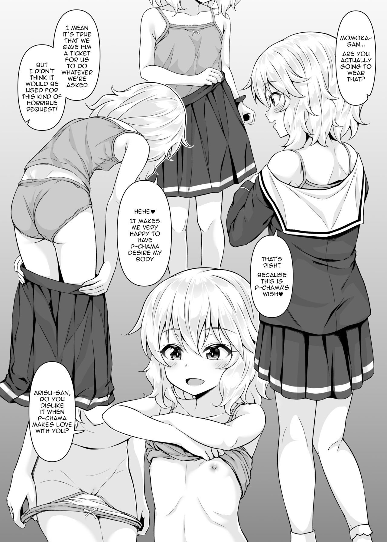 Momoka to Arisu kara Nandemo Iu Koto Kiku-ken Morattara | Momoka & Arisu Gave Me a Ticket To Do Whatever I Ask page 3 full