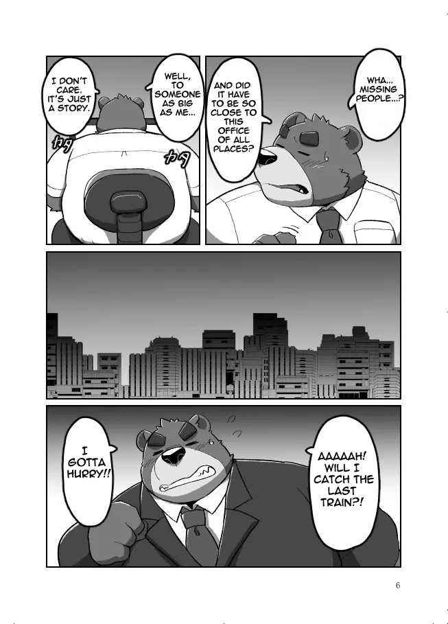 Roshutsu Hentai Dosukebear| Exhibitionist Pervert Dosukebear page 5 full
