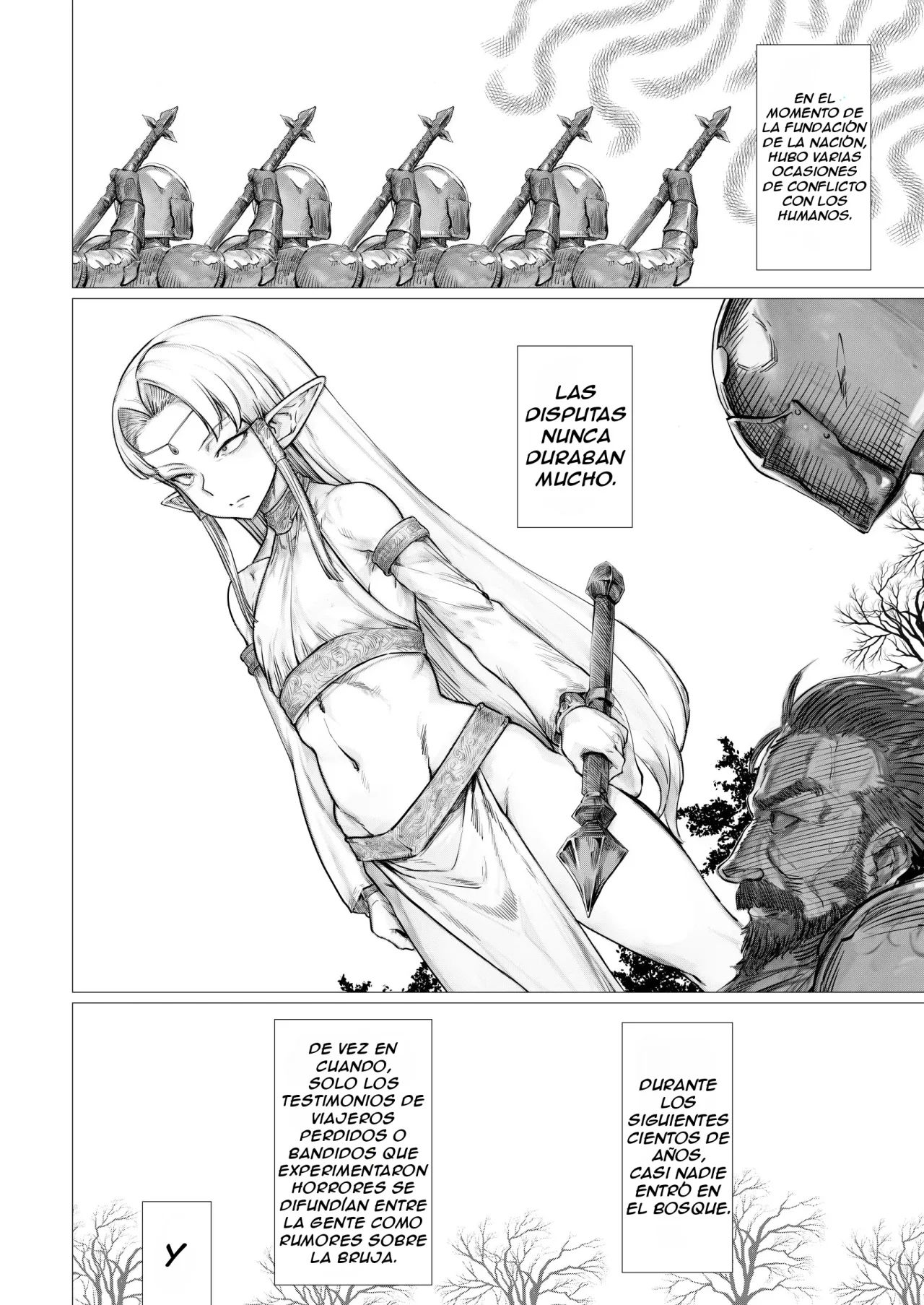 Shikorufu Junbigou | Elfa de mas de mil años aprende a masturbarse page 3 full
