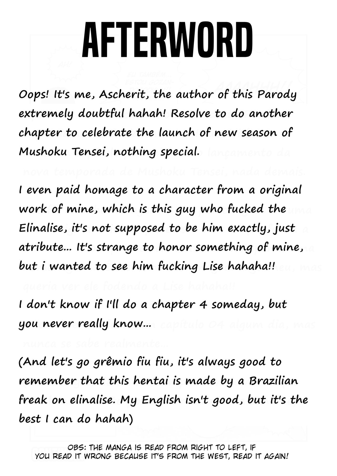 The Chronicles of Elinalise, The Bitch of Mushoku Tensei Chapter 03 page 7 full