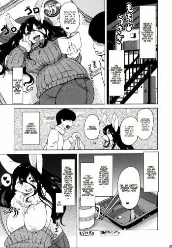 (C95) [Mayoineko (Setouchi Kurage)] Mochi Usagi (Kemokko Lovers 9) [Spanish] [Nothing to Translate] cover