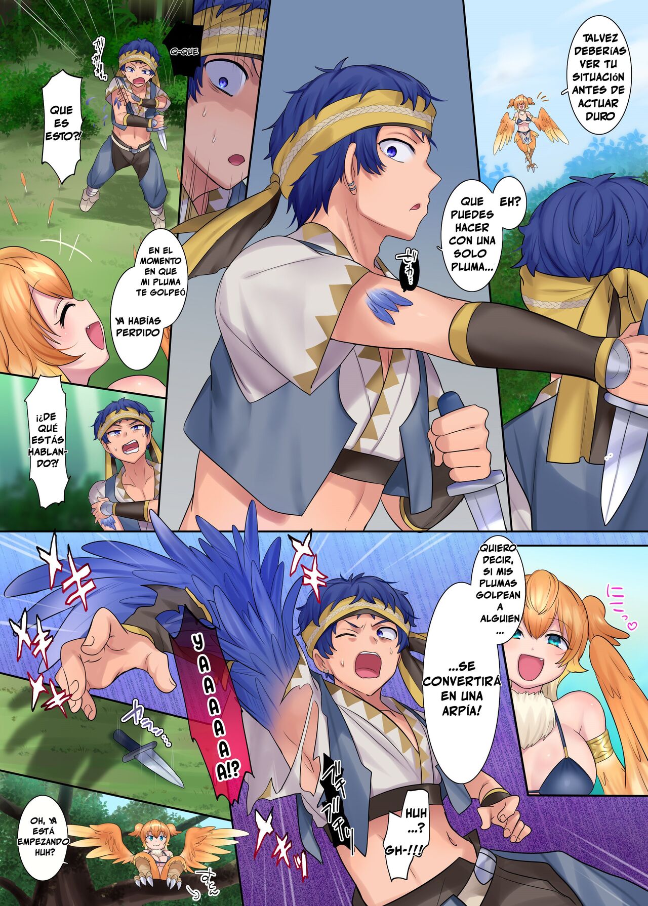 Monmusu TS Dungeon page 8 full