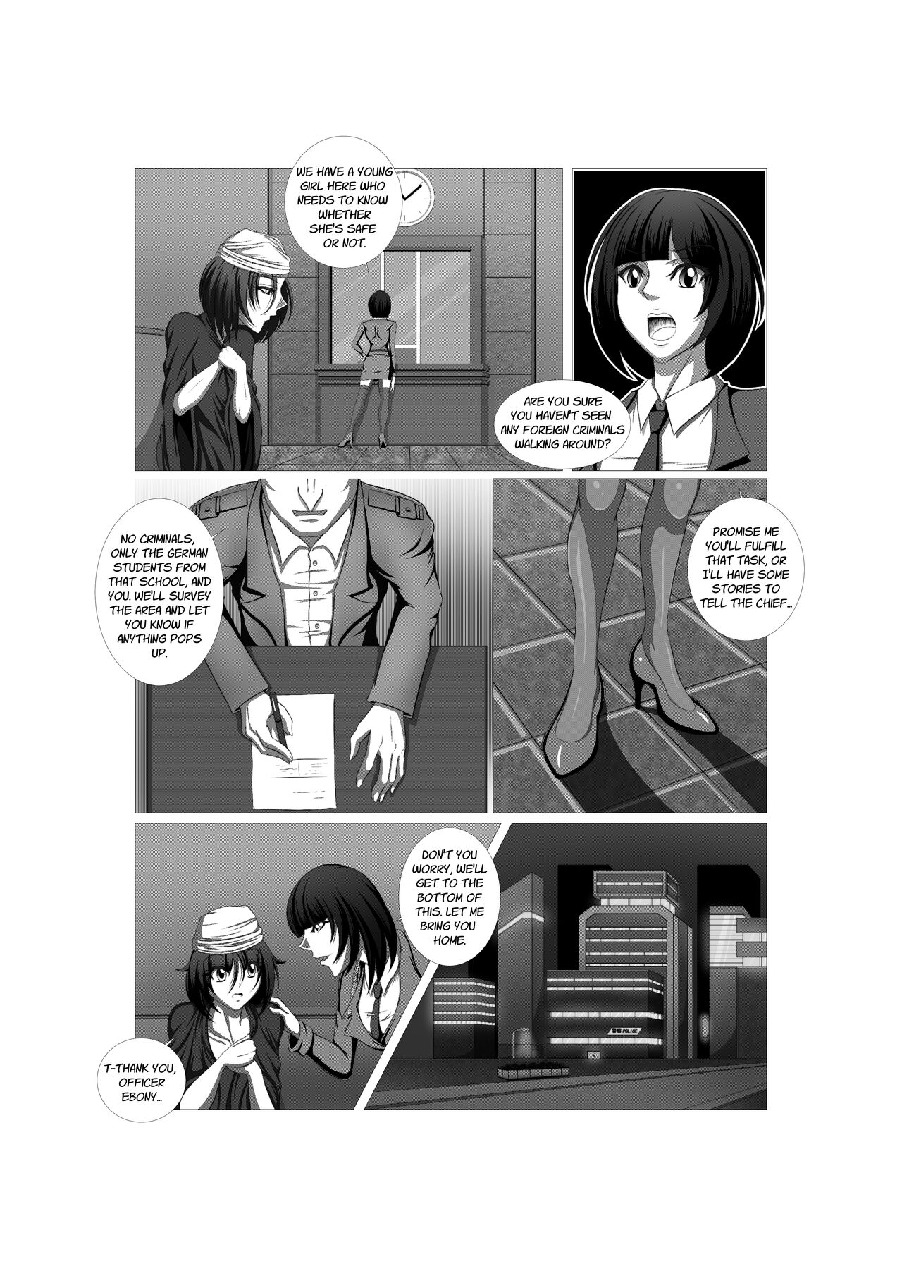 Leather Kitten and Raccoon Boy Chapter 3 page 2 full
