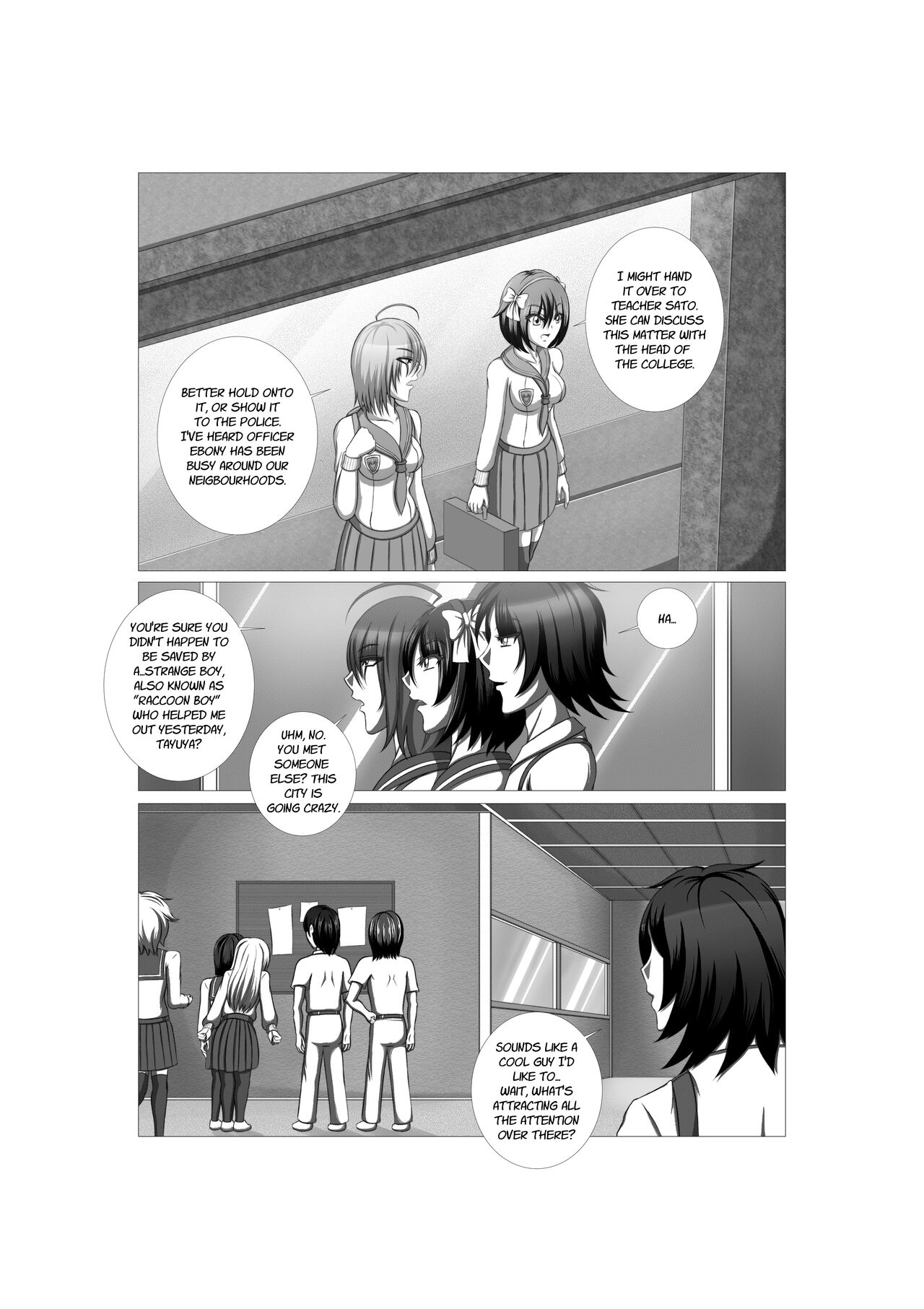 Leather Kitten and Raccoon Boy Chapter 3 page 8 full