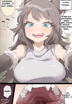Wolf Woman SAME SIZE VORE