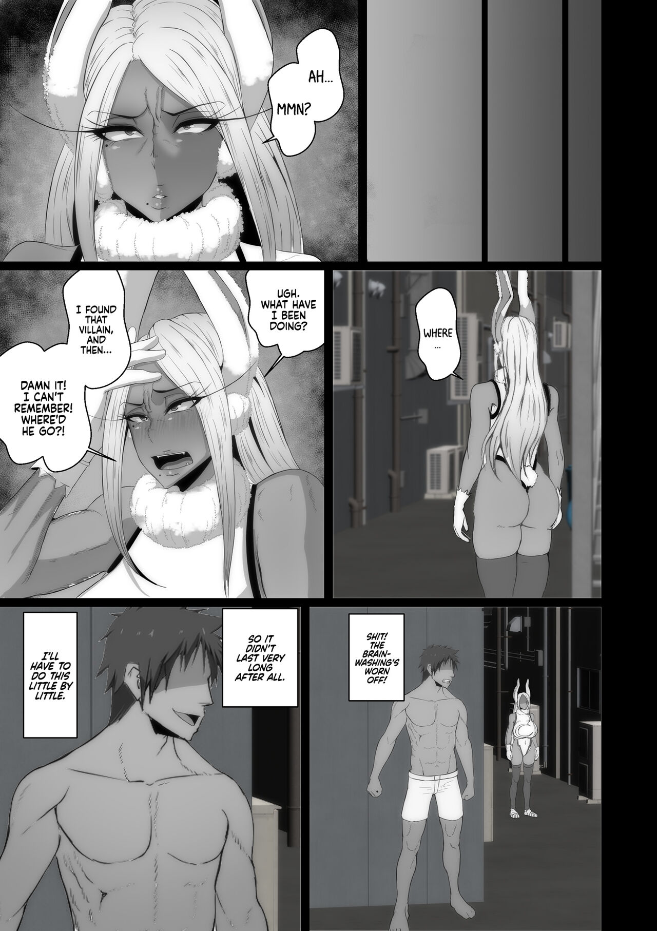 Sennou Haiboku Rabbit Hero | Mindbroken and Defeated Rabbit Hero page 11 full