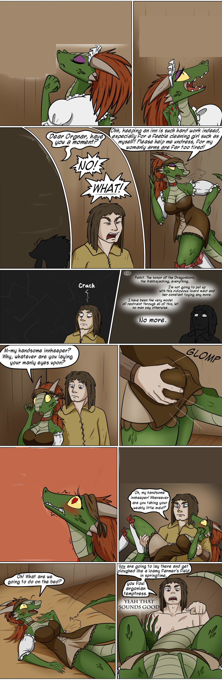 Lusty Argonian Maid page 11 full