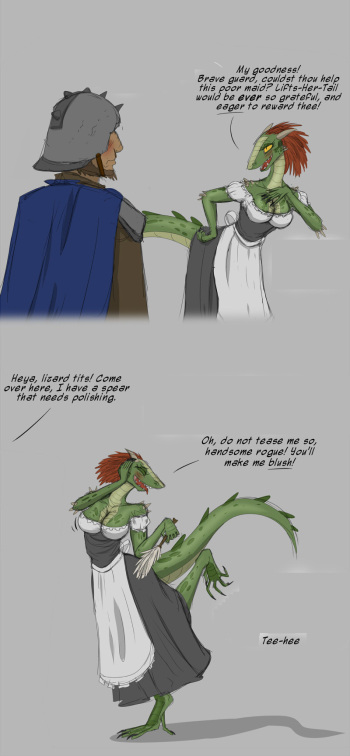 [Valsalia] Lusty Argonian Maid cover