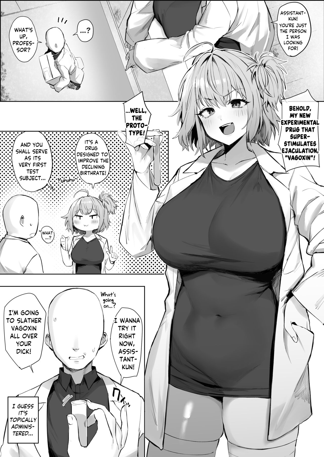 Mad Scientist page 1 full