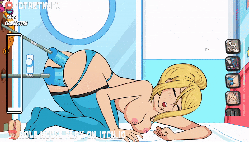 Zelda, Gwen Stacy, Samus + Double Dildo Machine Squirting Orgasm page 1 full