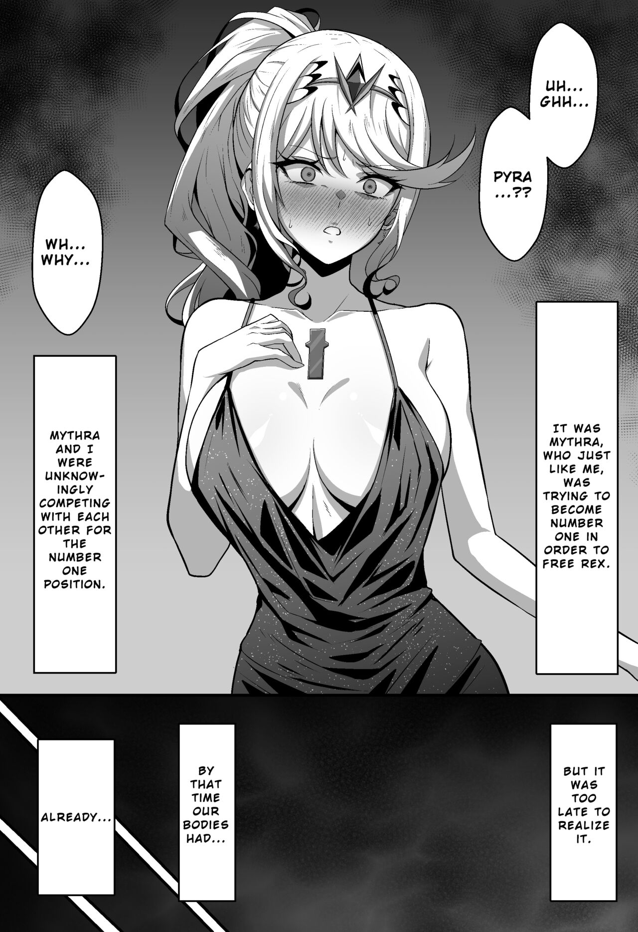 Torawareta Rex o Kaihou suru Jouken to shite Blade Fuuzoku de No.1 Jou o Mezasu Homura | Pyra Aims to become the No. 1 Girl in the Blade Sex Industry as a Condition for Freeing a Captured Rex page 12 full