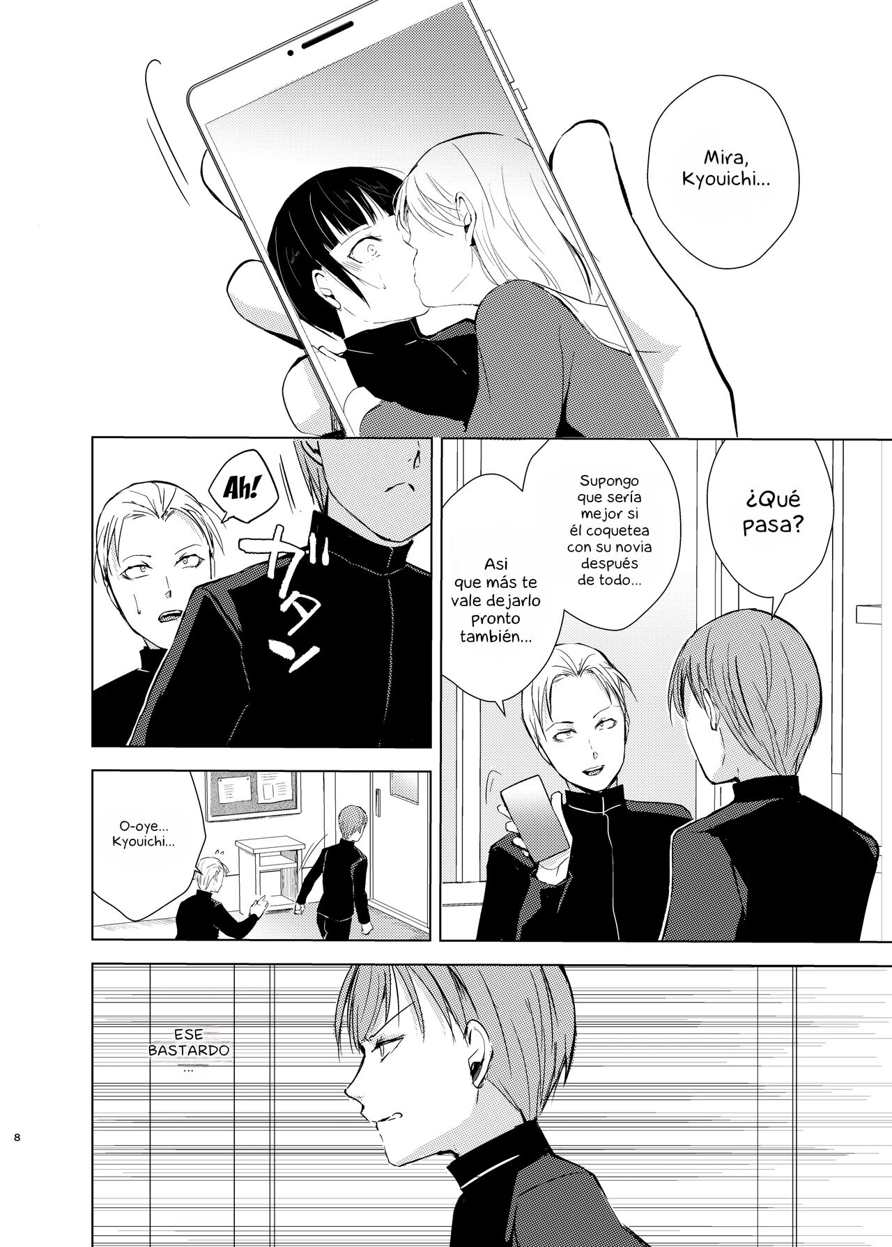 Kyuudou Danshi 4 Hentai Choukyou ~ Bukatsu no Senpai ni Himitsu Satsueikai o Aka re chaimashita ~ page 9 full