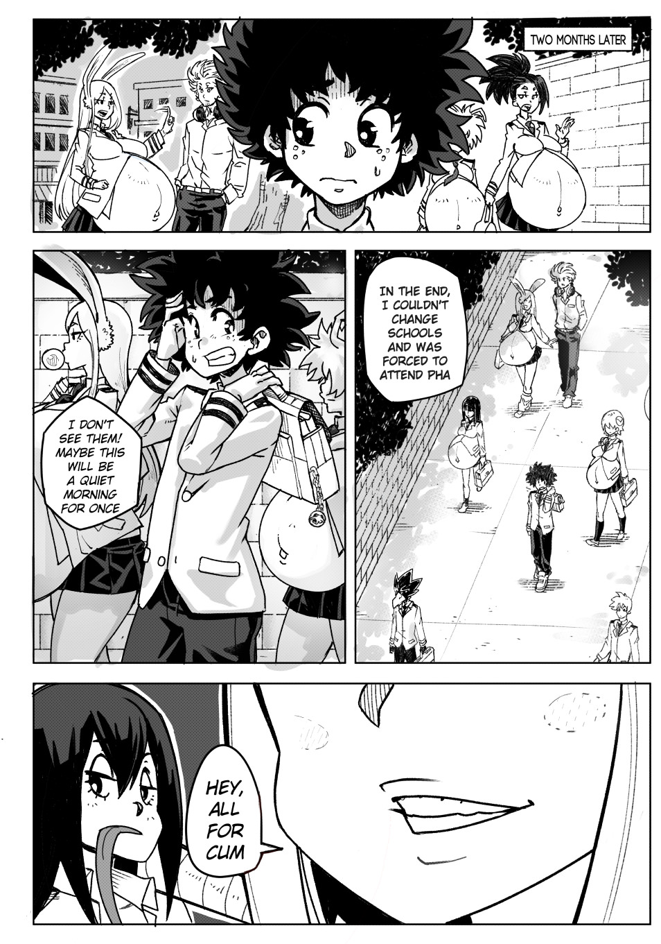 Pregnant Hero Academia page 11 full