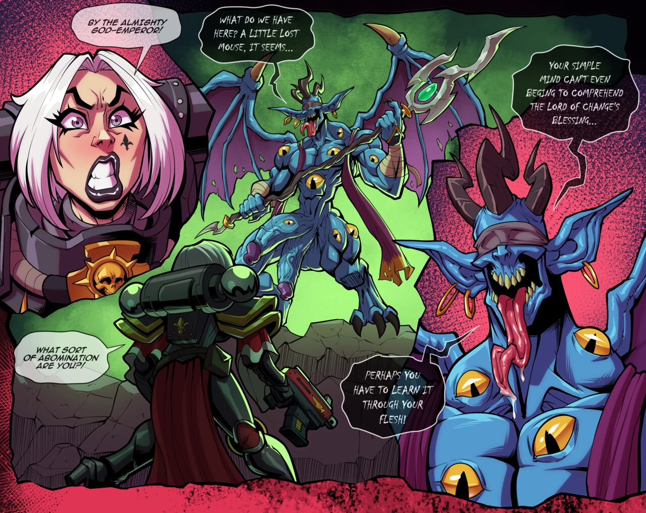 Celebration Comic - Defiant page 1 full