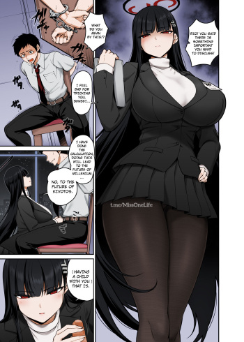 [Minamino Sazan] Rio Short Manga (Blue Archive) [English] [Colorized] cover