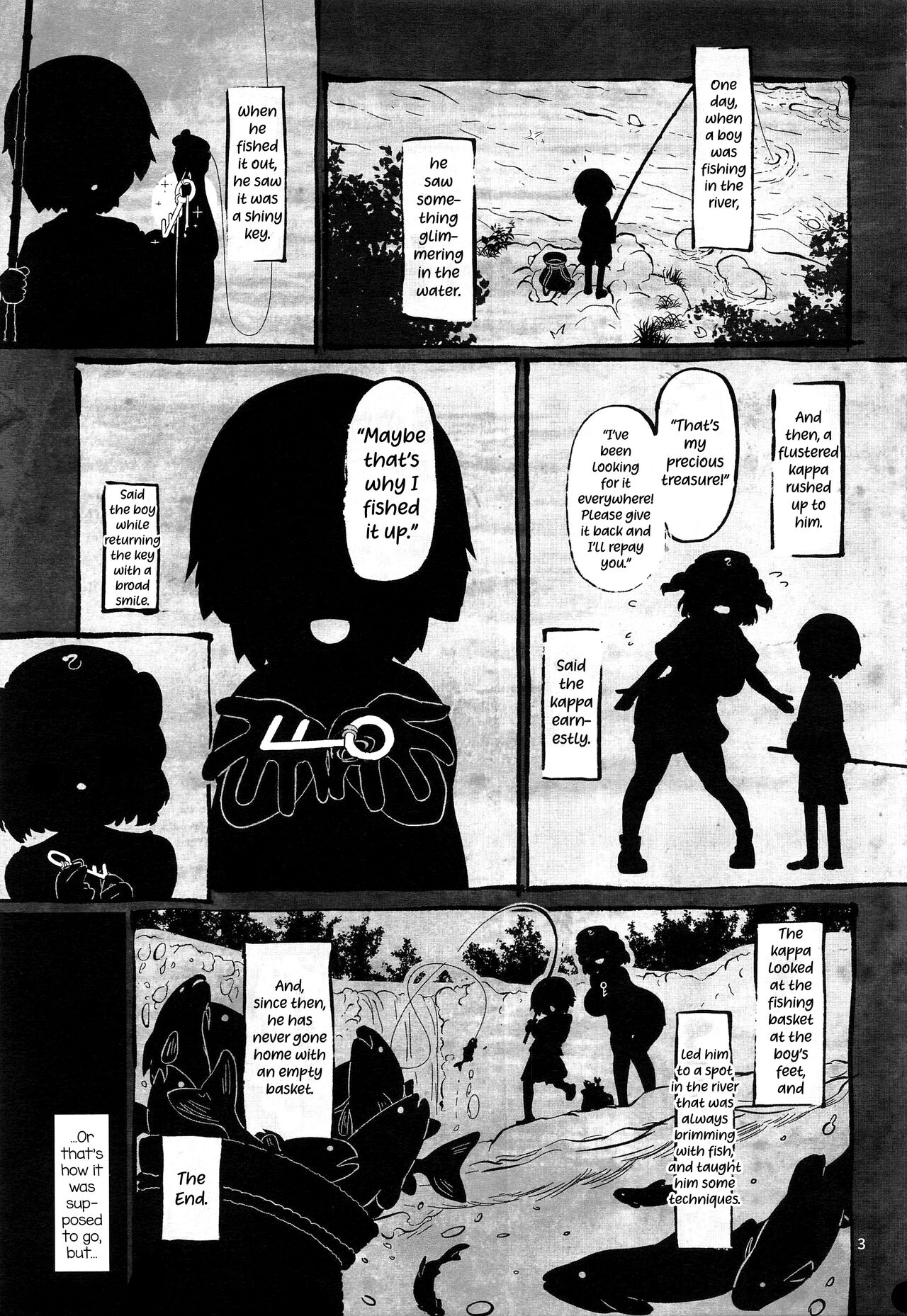 Kappa ni Toritsukareta Shounen no Ohanashi. | The Story of a Boy Obsessed with a Kappa page 3 full
