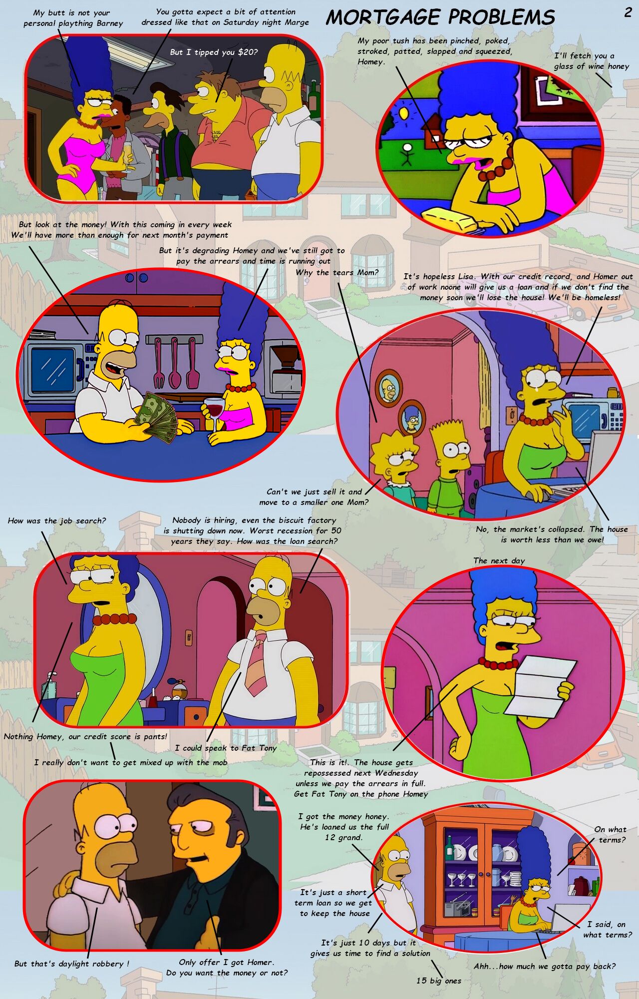 Mortgage Problems /   Simpsons /  Completed Version page 3 full