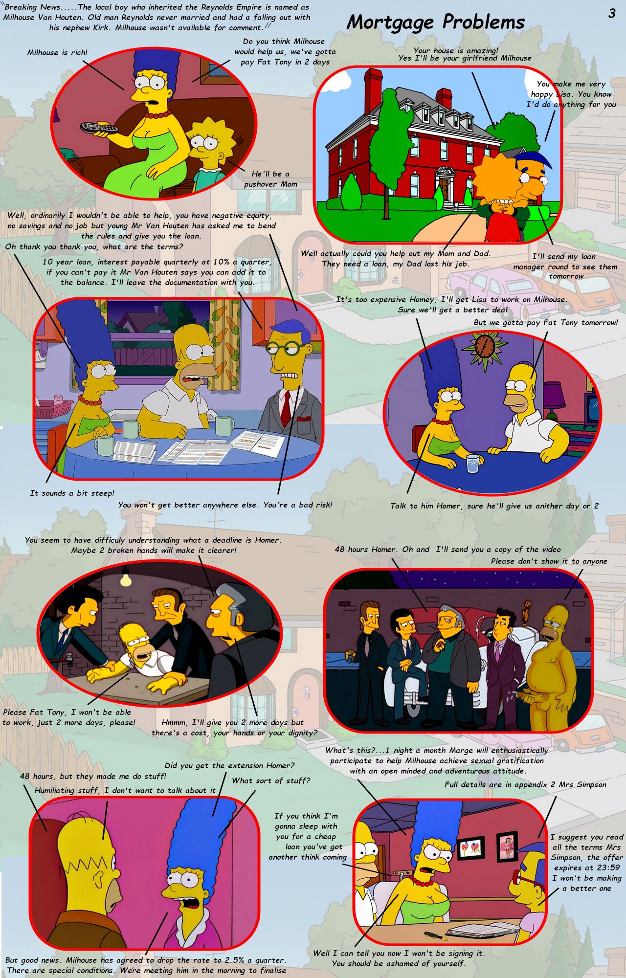 Mortgage Problems /   Simpsons /  Completed Version page 4 full