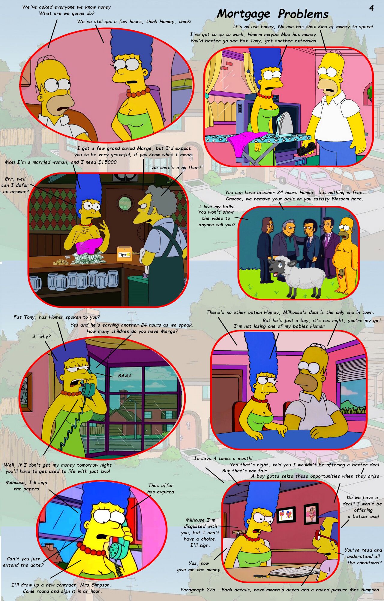 Mortgage Problems /   Simpsons /  Completed Version page 5 full