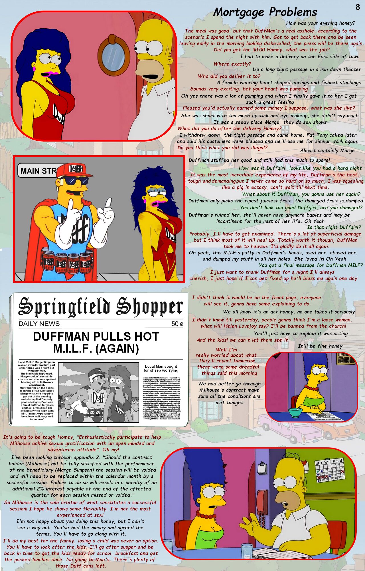 Mortgage Problems /   Simpsons /  Completed Version page 9 full