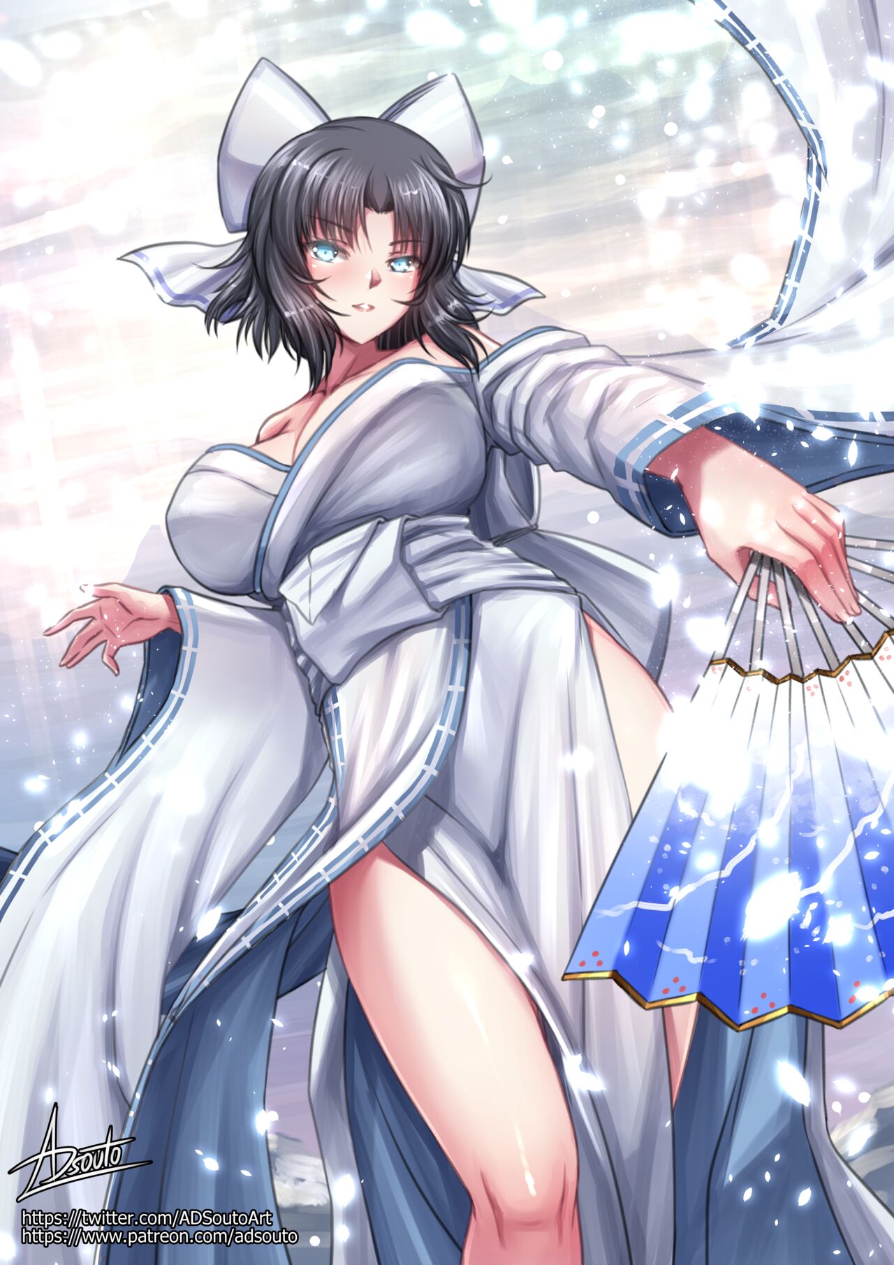 Yumi, Snowy Spring / Senran Kagura page 5 full