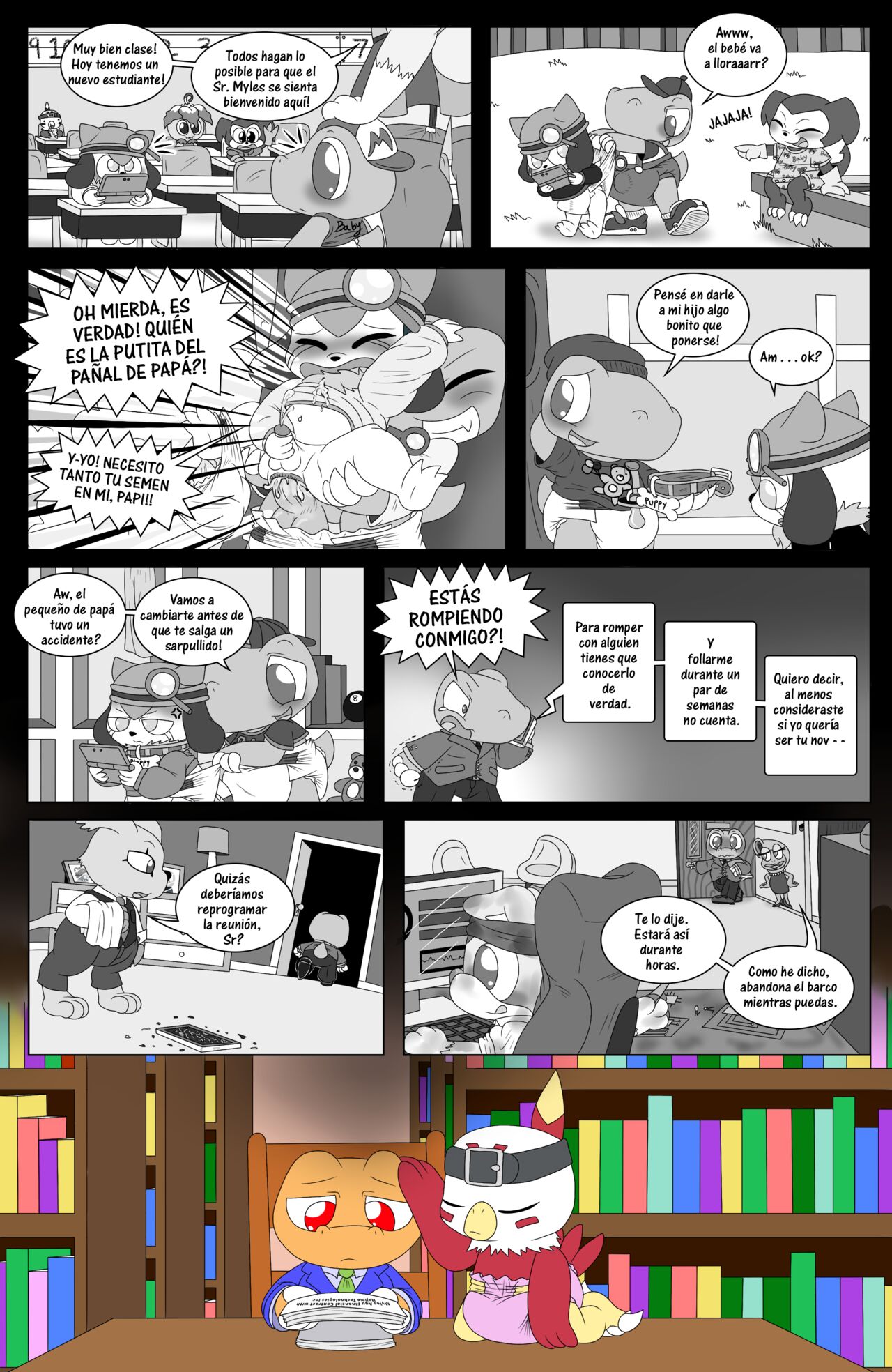Lección de Vida para Grandes Bebés! Avanzando hacia un Mejor Futuro  //Parte Final// page 8 full