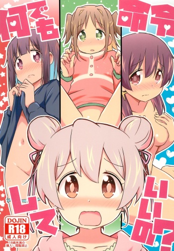 (C103) [Speed of Sound (brave)] Nandemo Meirei shite ii no? (Onii-chan wa Oshimai!) cover
