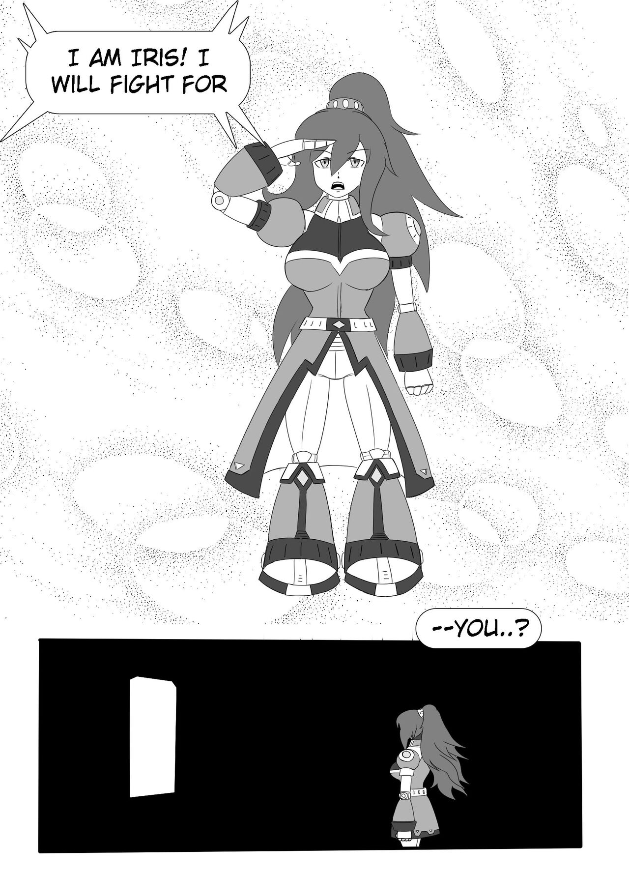 Alt-Z: An Iris x Zero fancomic. page 4 full