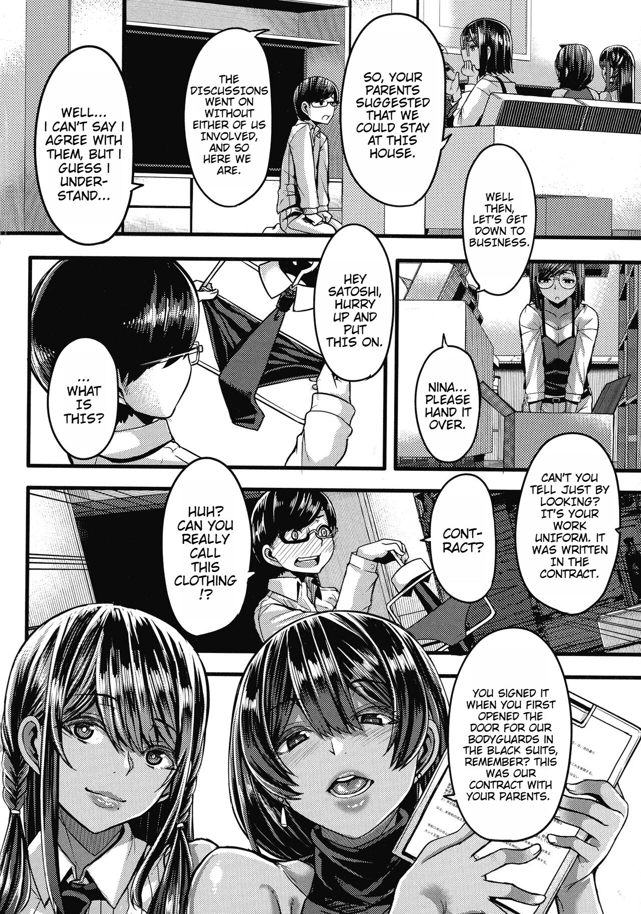 Kasshoku Hime to Himitsu no Keiyaku | The Latina Princesses and the Secret Contract page 11 full